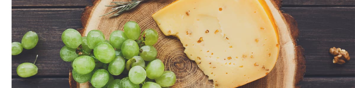 GOUDA ON CHEESE BOARD