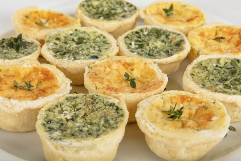 Assorted mini quiche final