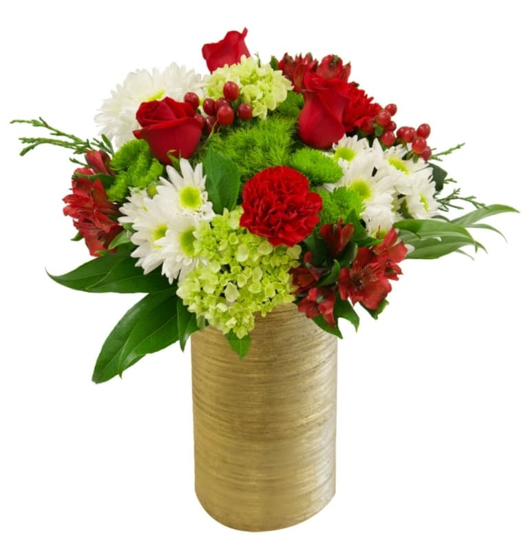 TG Holiday Vase