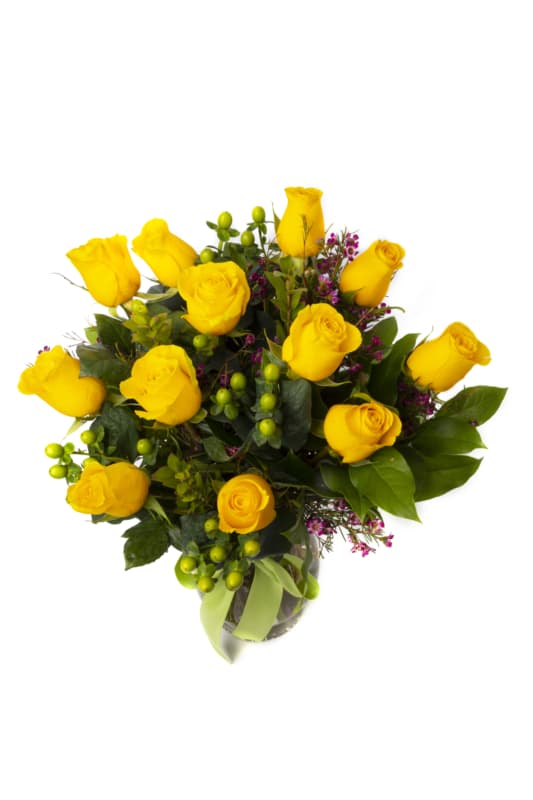 Yellow Roses Top