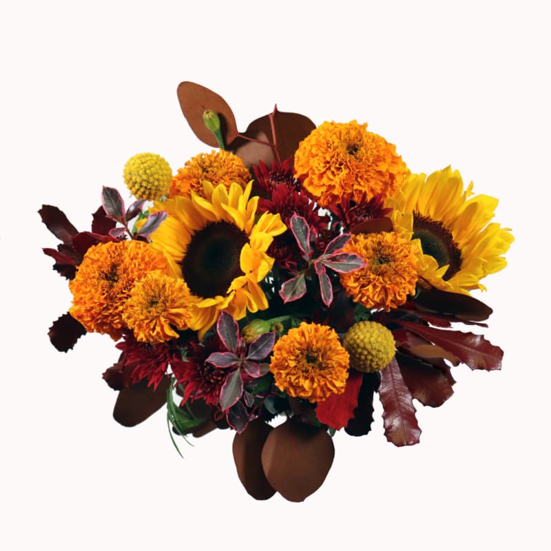 Autumn gold bouquet