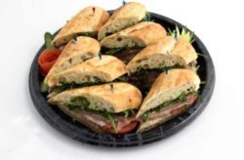Capresesandwichplatter