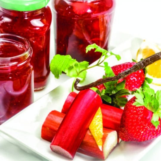 Sugar Free Strawberry Rhubarb Sauce
