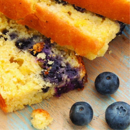 Blueberry Corn Bread