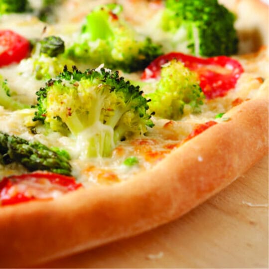 Quick and Easy Veggie Pizza