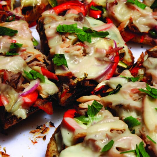 Portabella Mushroom Pizzas