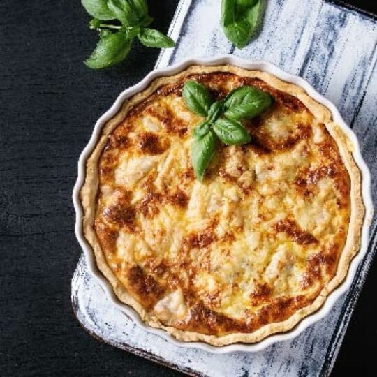 Peasant Cheese Quiche