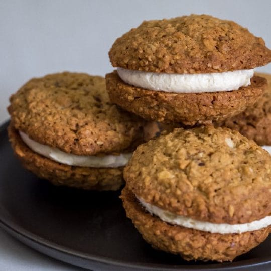 Oatmeal Cookie Sandwiches