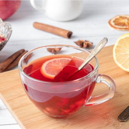 Cranberry Spiced Green Tea
