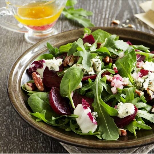 Beet, Jicama and Baby Lettuce Salad