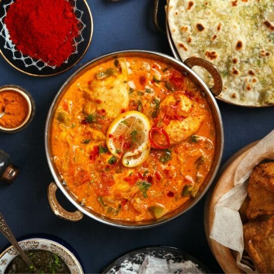 Chicken with Curried Fruit Chutney