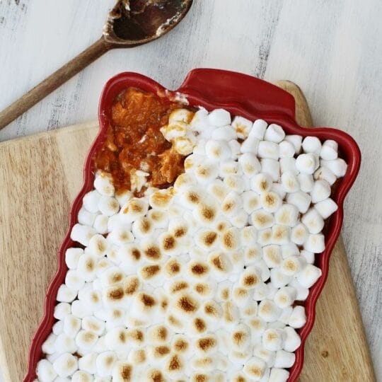 Maple Glazed Yams with Orange and Cranberries