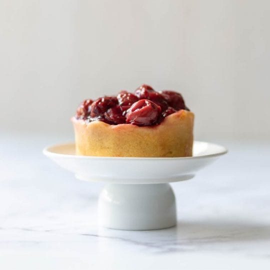 Chocolate Cherry Custard Pie