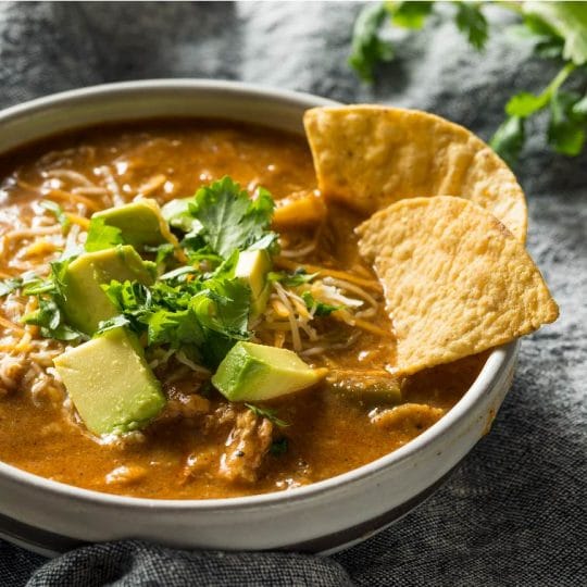 Low Sodium Tortilla Soup