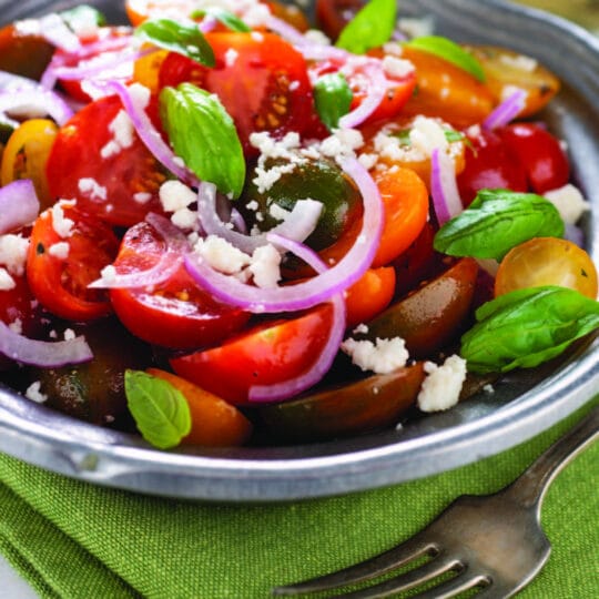 Heirloom Tomato Greek Salad