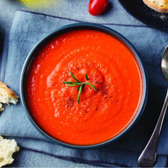 Creamy Tomato and Quinoa Soup