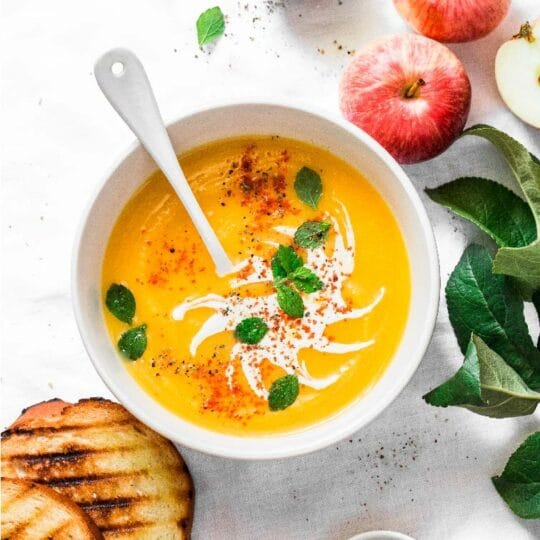Butternut Squash Apple Soup