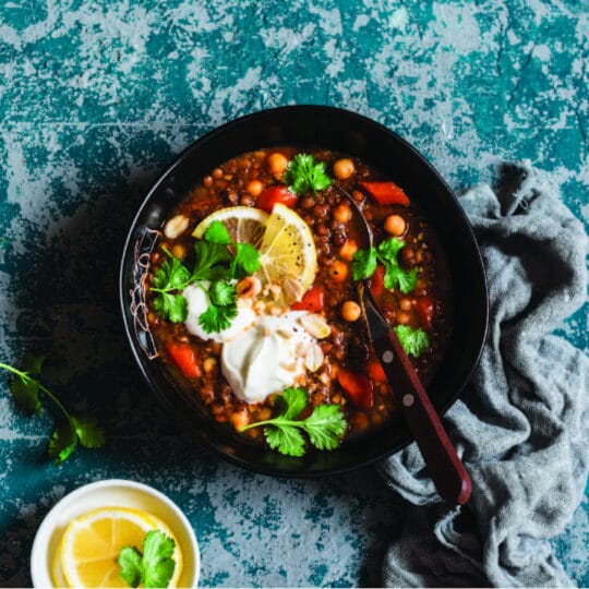 Garden Lentil Soup