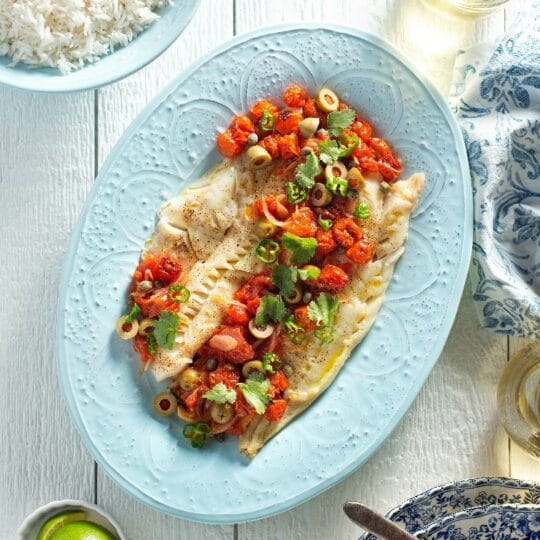 Black Cod alla Bruschetta