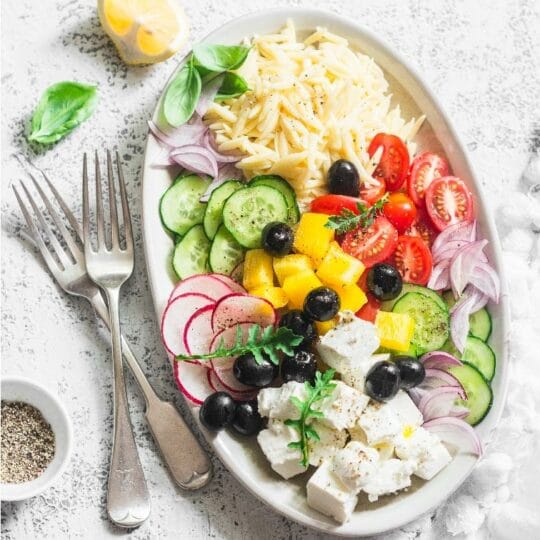 Mediterranean Orzo Salad
