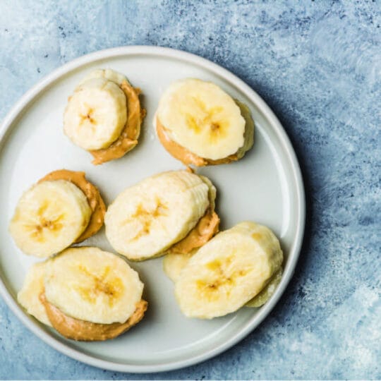 Frozen Banana Sandwiches