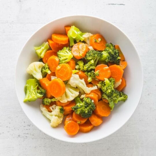 Kid Approved Sauteed Mixed Veggies