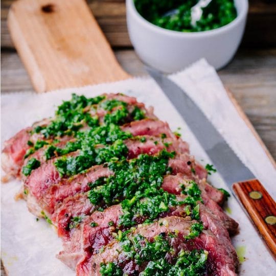 Beef Tenderloin with Chimichurri