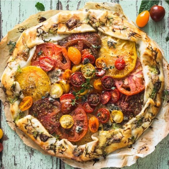 Heirloom Tomato Tart