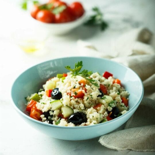 Mediterranean Cous Cous Salad