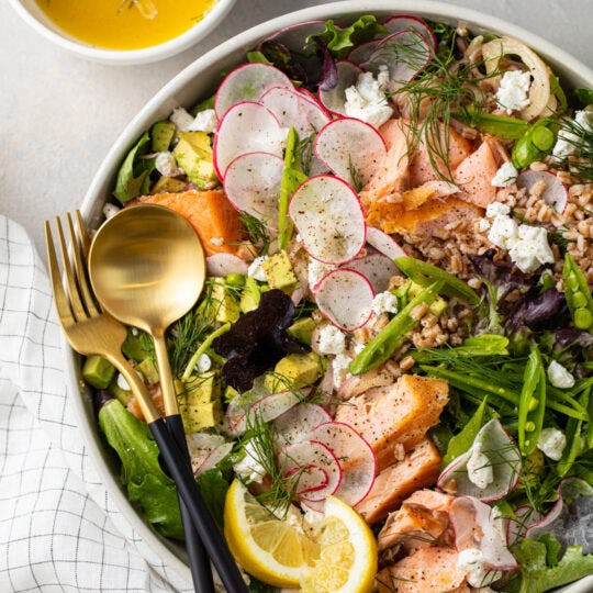 Smoked Salmon Salad With Spring Vegetables Gelson's