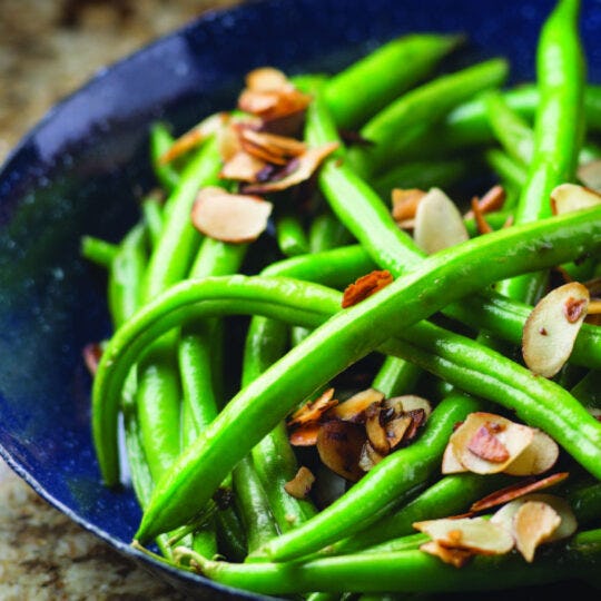 Green Beans with Marcona Almonds