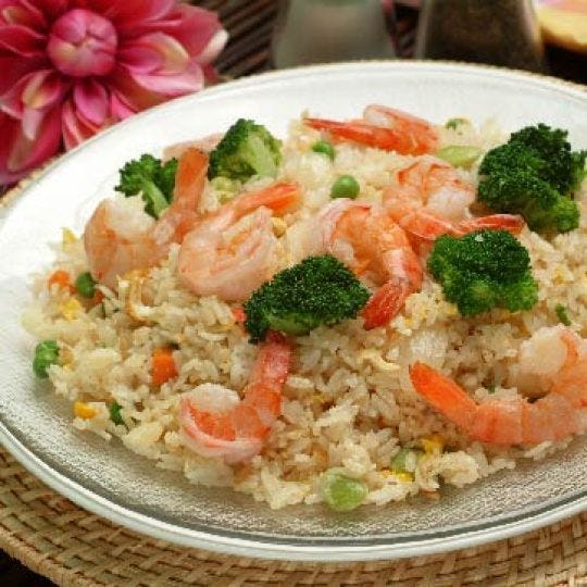 Shrimp Fried Broccoli Rice