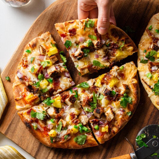 Grilled Pineapple & Chile Pizza