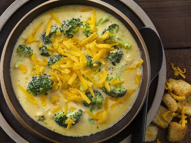 Cheddar Broccoli soup