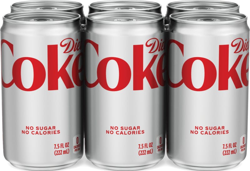 061055 Diet Mini Cans Coke
