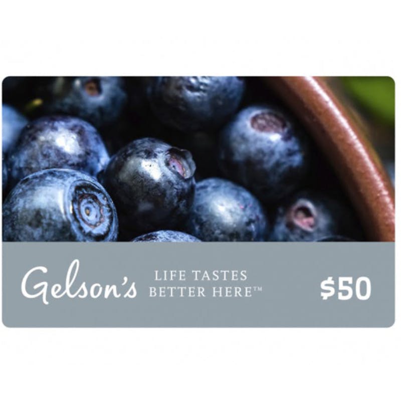 Gelsons 50 Gift Card Featuring Blueberries 515x515
