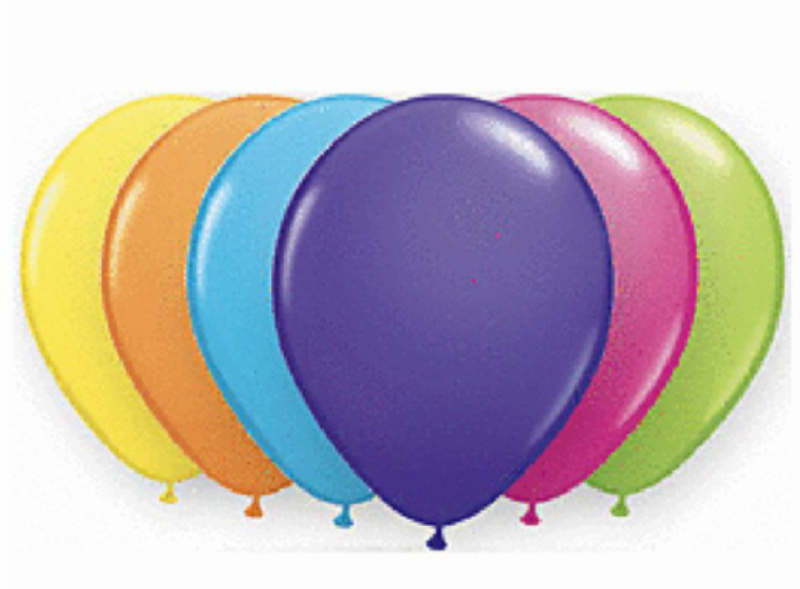 Assorted balloons