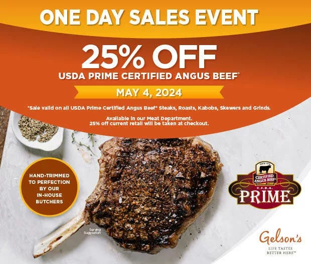 prime beef sale