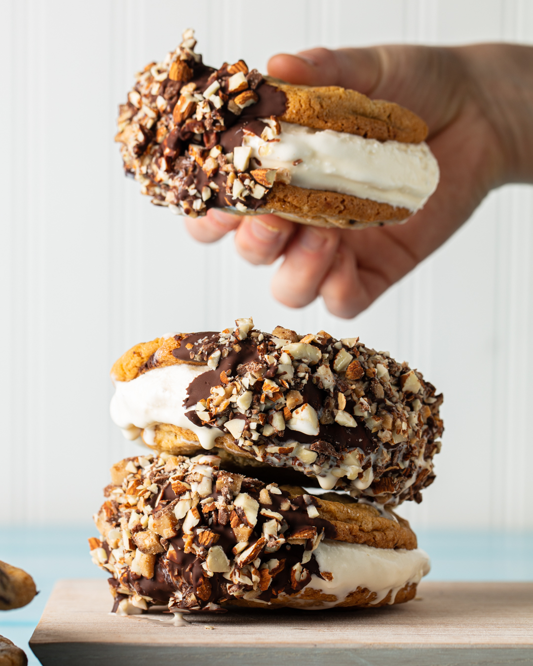 Ice Cream Cookie Sandwiches