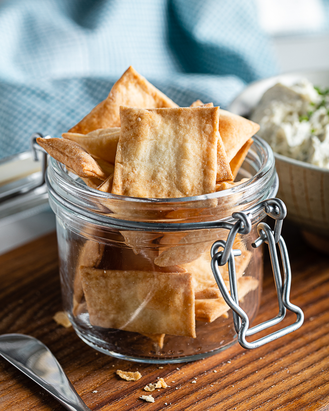 homemade butter crackers